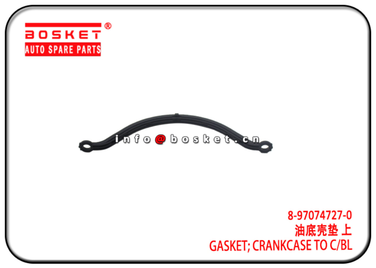 8971209330 8-97120933-0 8-97074727-0 Crankcase To Cylinder Block Gasket Suitable for ISUZU TFR54 4JA