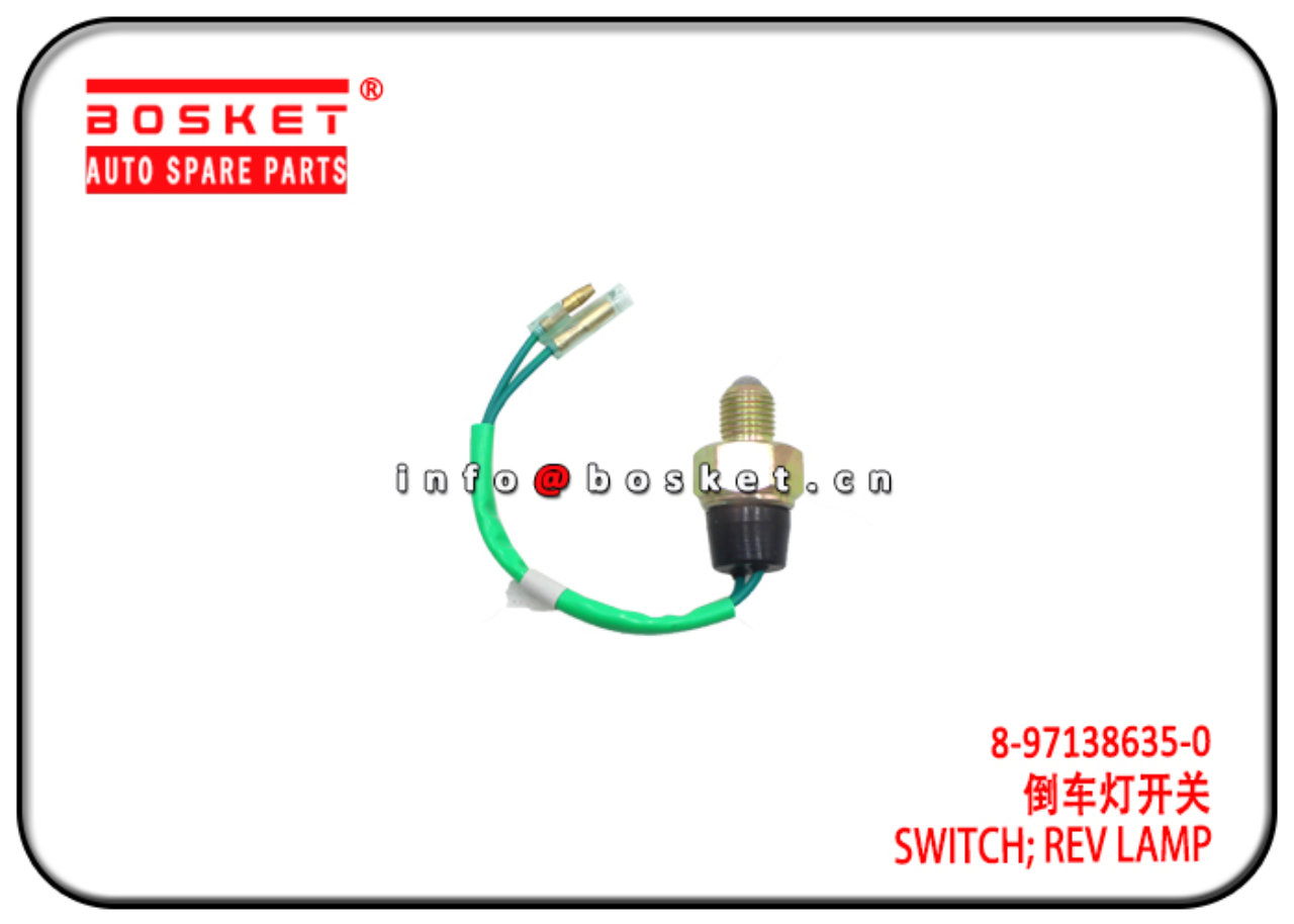 8971386350 8-97138635-0 Reverse Lamp Switch Suitable for ISUZU NHR54 4JA1