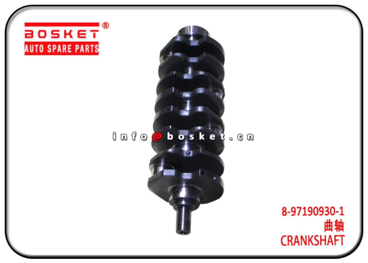 8971909301 8-97190930-1 Crankshaft Suitable for ISUZU NKR69 4JG2