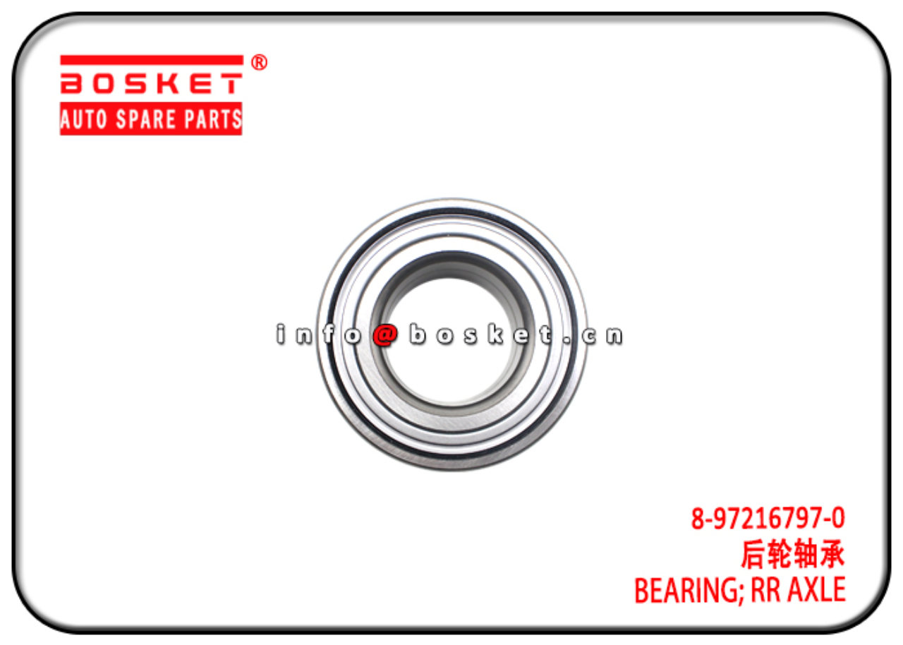 8972167970 8-97216797-0 Rear Axle Bearing Suitable for ISUZU D-MAX