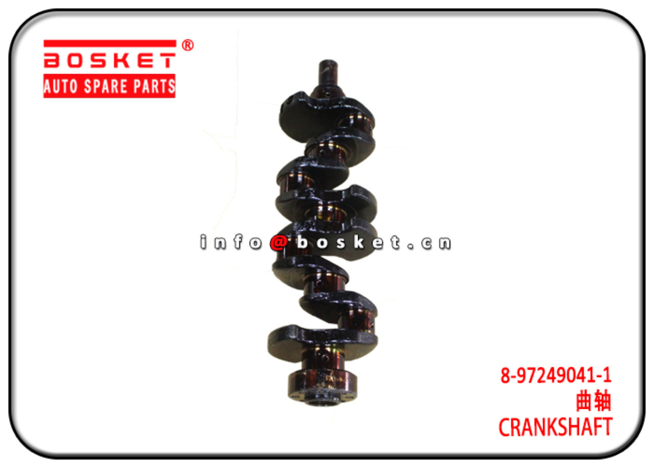 8972490411 8-97249041-1 Crankshaft Suitable for ISUZU 4JA1 TFR