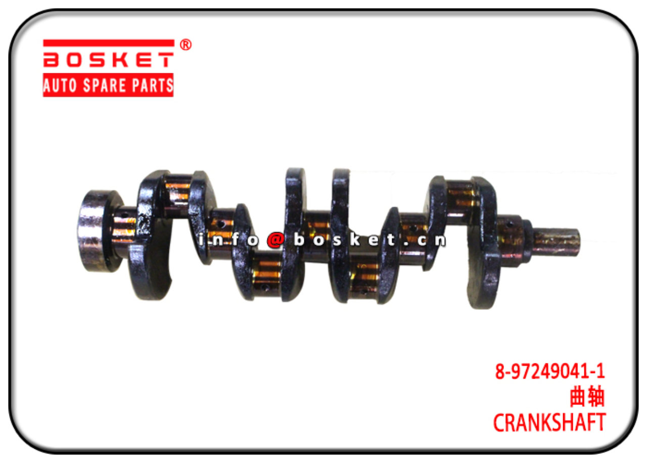 8972490411 8-97249041-1 Crankshaft Suitable for ISUZU 4JA1 TFR