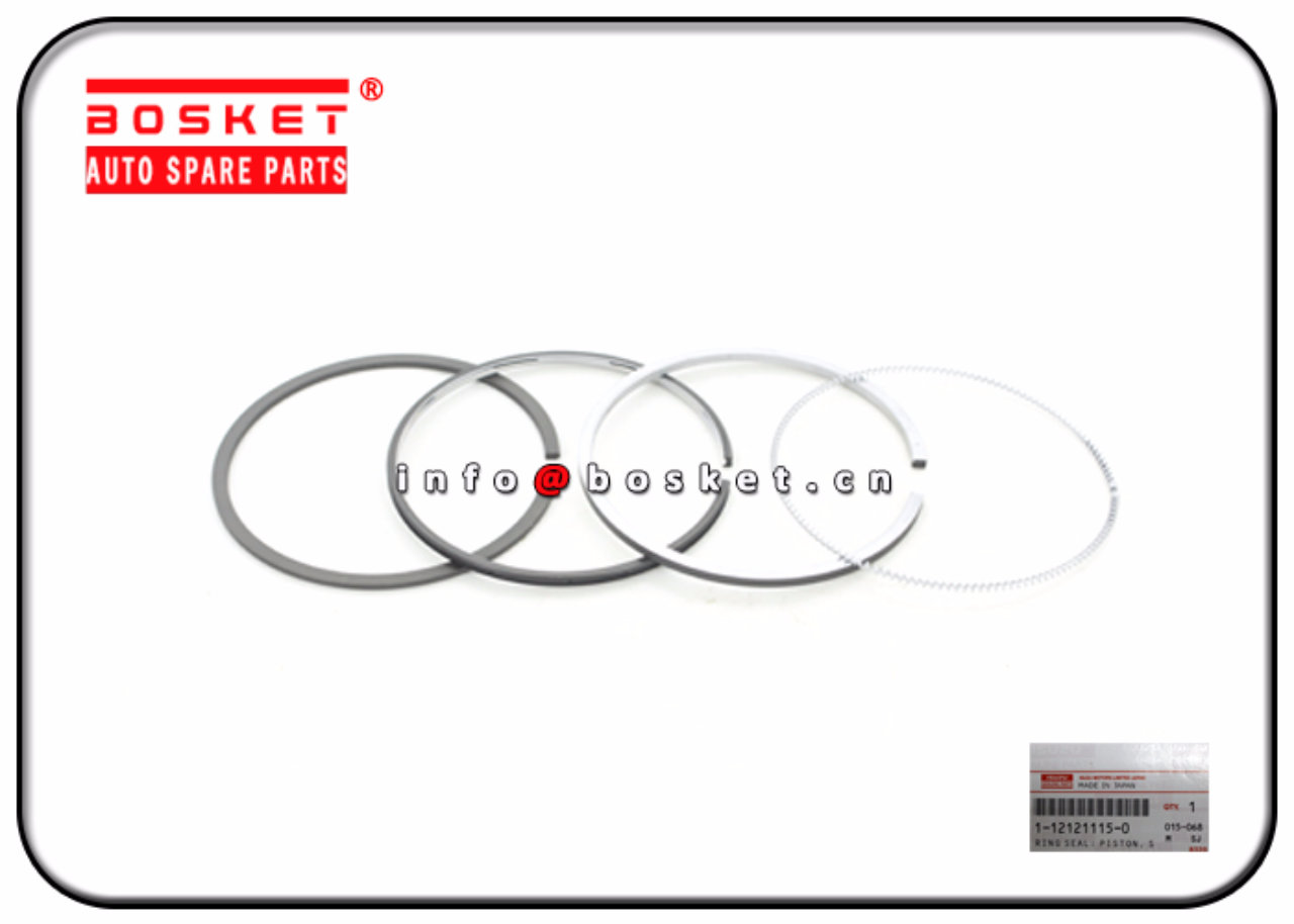 1-12121115-0 1121211150 Standard Piston Ring Set Suitable for ISUZU 6BG1T FSR12