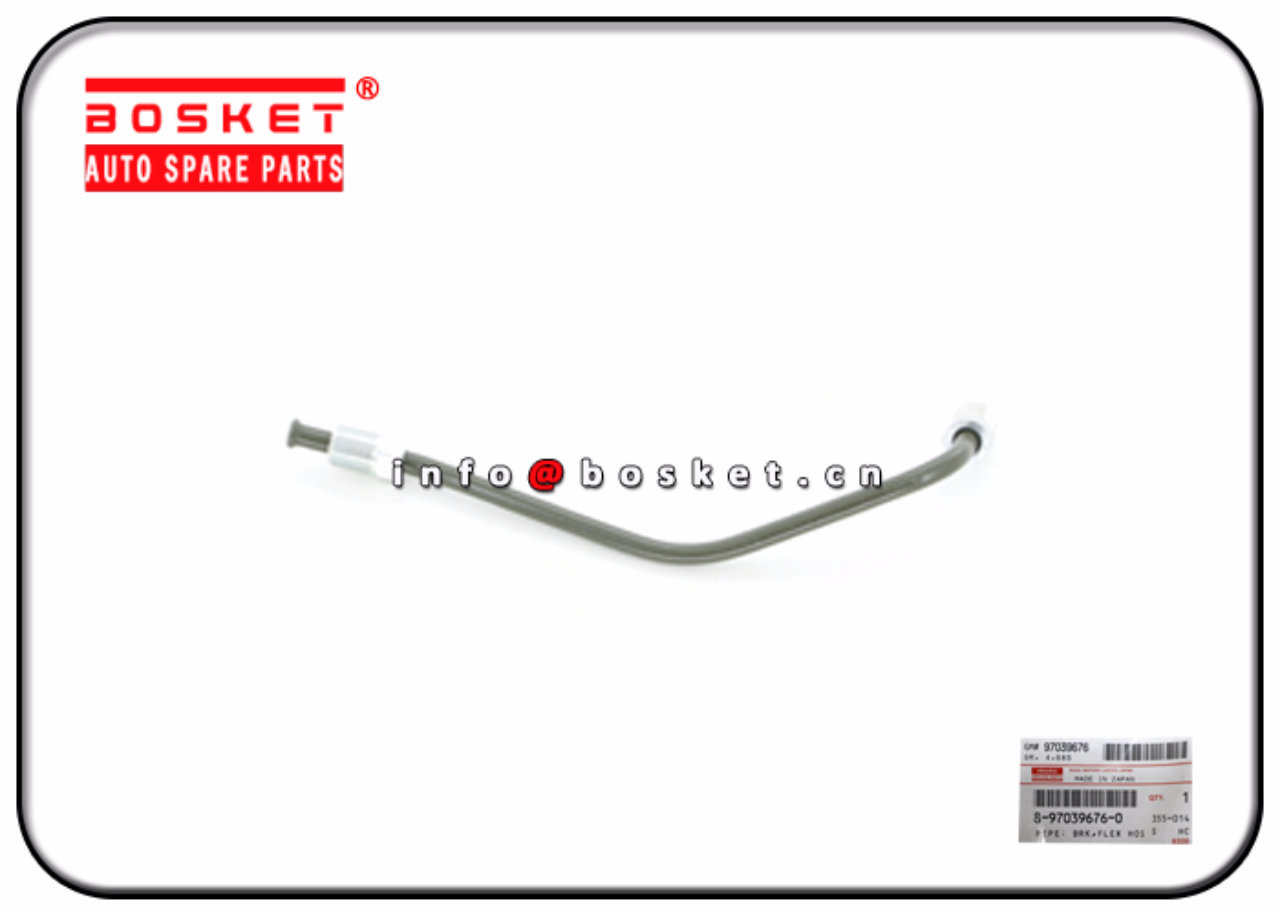 8-97039676-0 8970396760 Flex Hose To Wheel Cylinder Brake Pipe Suitable for ISUZU NPR