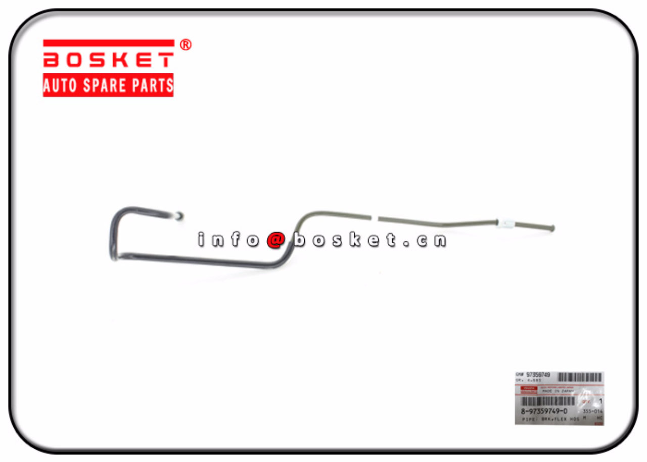 8-97359749-0 8973597490 Flex Hose To Wheel Cylinder Brake Pipe Suitable for ISUZU NPR