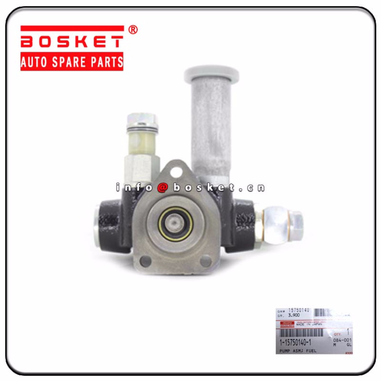 1-15750140-1 1157501401 Injection Pump Fuel Feed Pump Assembly Suitable for ISUZU 6HK1 FVR34 FSR FRR