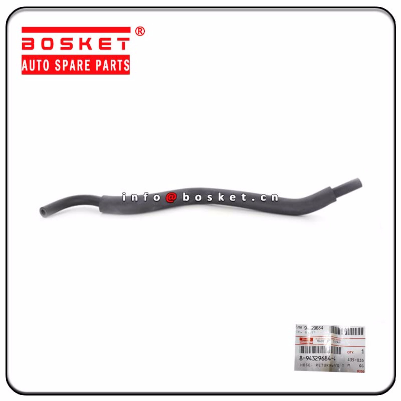 8-94329684-4 8943296844 Power Steering Tank Return Hose Suitable for ISUZU TFR