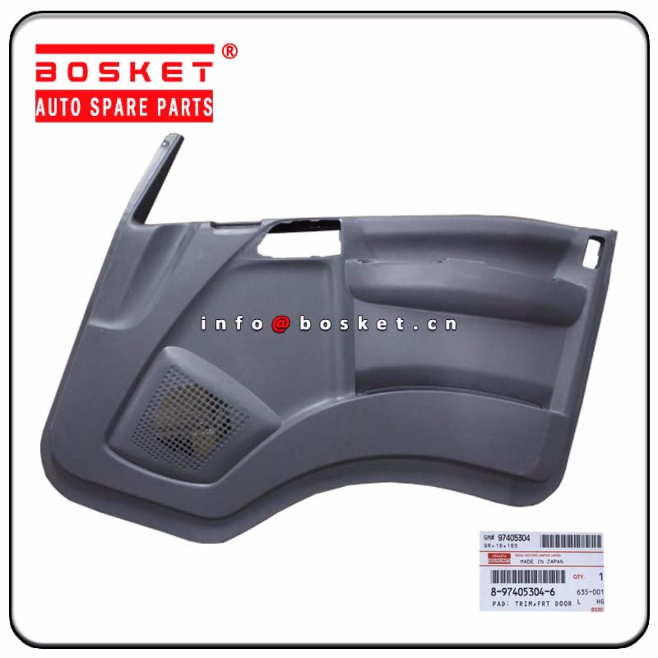 8-97405304-6 82009210-0 8974053046 820092100 Front Door Trim Pad R Suitable for ISUZU CYZ14 VC46