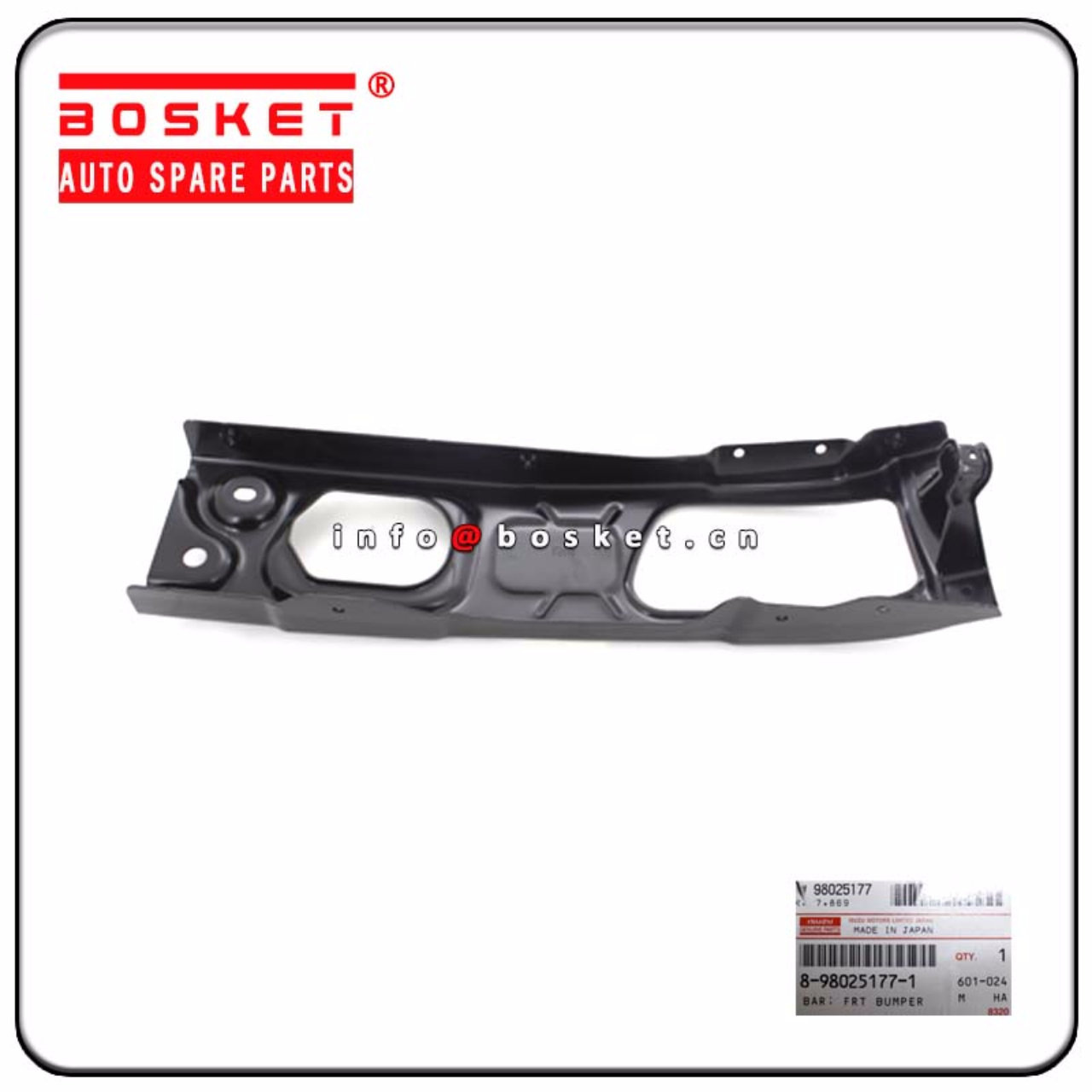 8-98025177-1 8980251771 Front Bumper Bar RH Suitable for ISUZUNKR