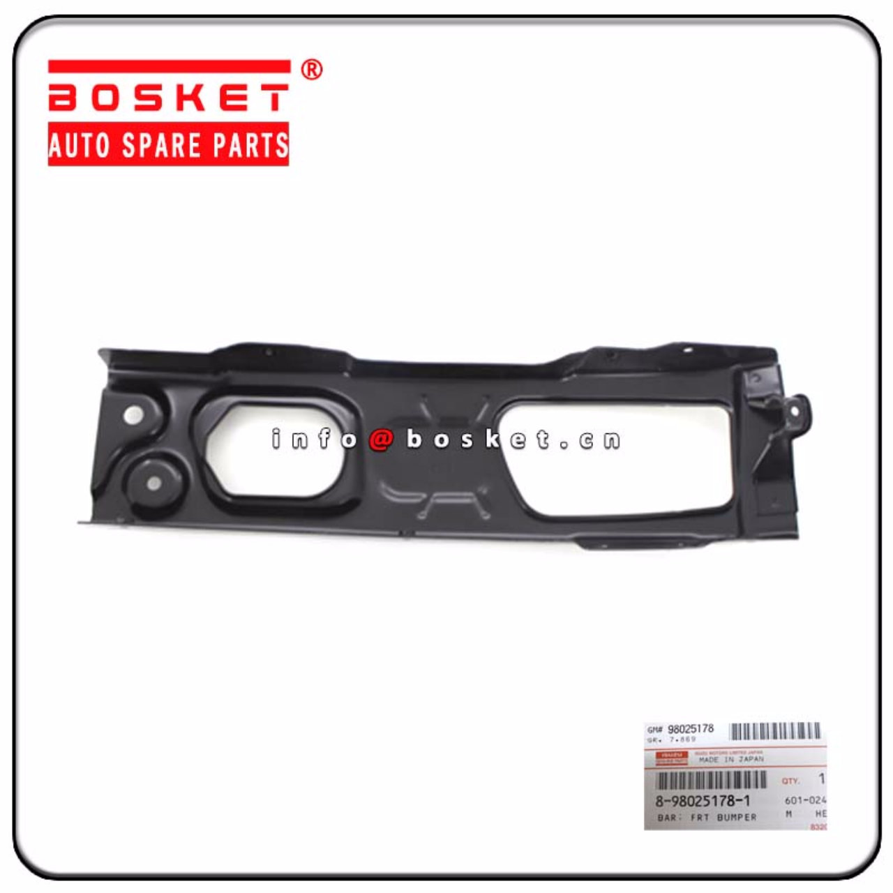 8-98025178-1 8980251781 Front Bumper Bar LH Suitable for ISUZU NHS85