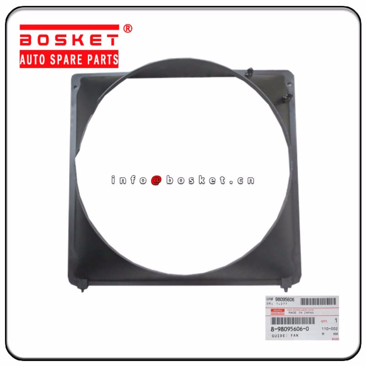 8-98095606-0 8980956060 Fan Guide Suitable for ISUZU 4HG1 NPR