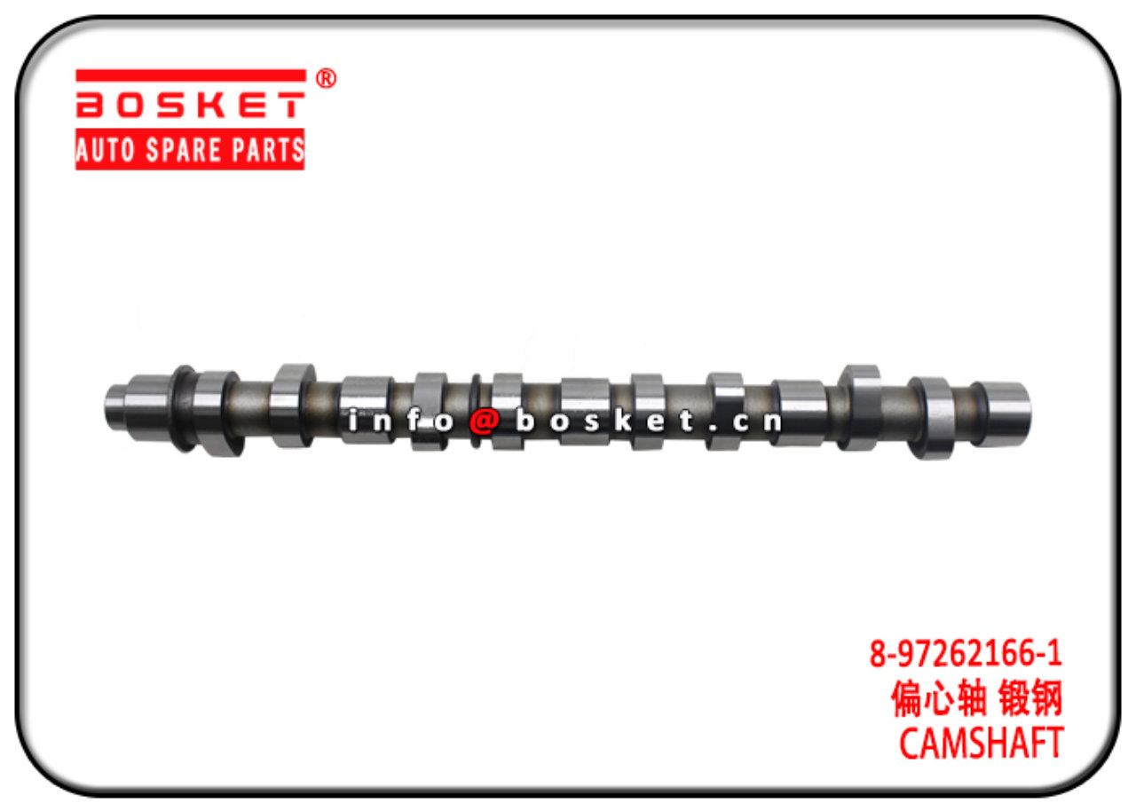 8-97262166-1 8-97262166-0 8972621661 8972621660 Camshaft Suitable for ISUZU NKR NPR 4HK1