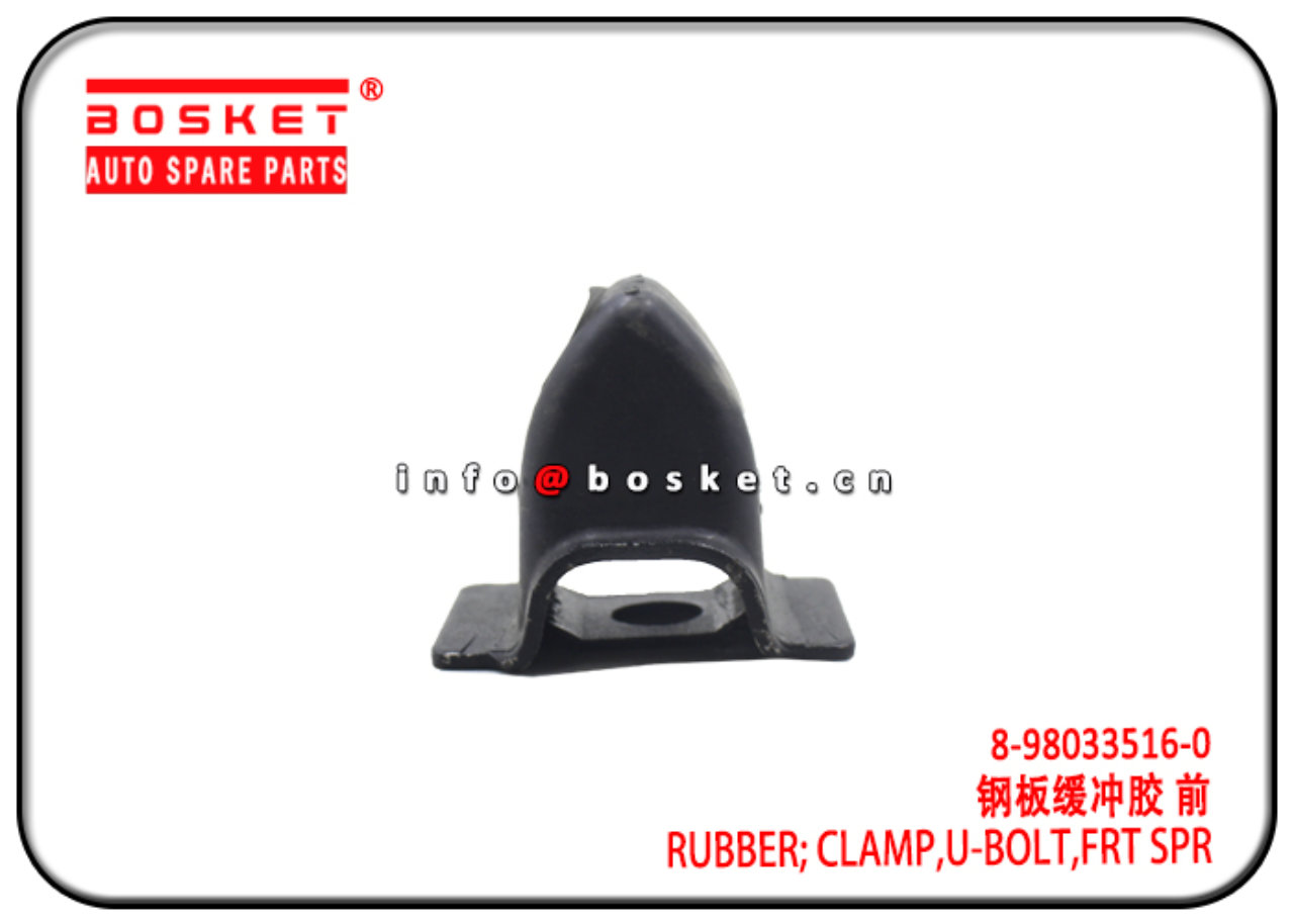 8-98033516-0 8980335160 Front Spring U-Bolt Clamp Rubber Suitable 