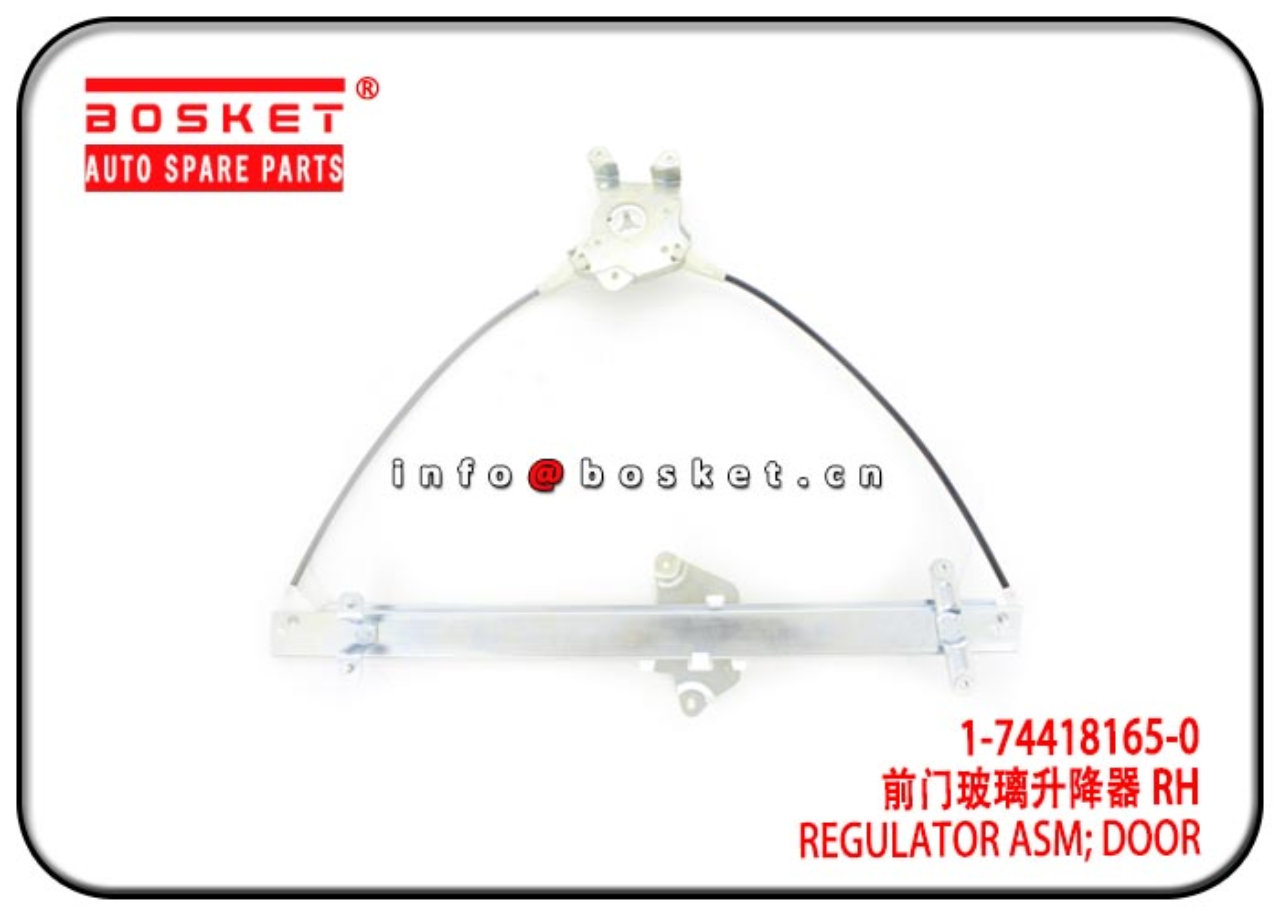 1-74418165-0 1744181650 Door Regulator Assembly Suitable  For ISUZU 6HK1 FVR34 