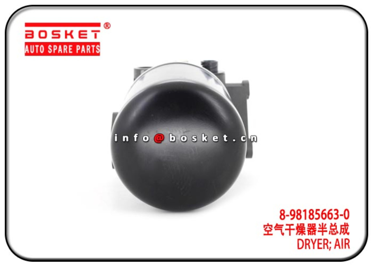 1-85576399-0 1-85576455-1 8-98185663-0 1855763990 1855764551 8981856630 Air Dryer Suitable for ISUZU