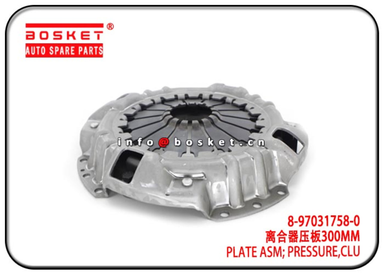 8-97031758-0 8-94473182-0 8970317580 8944731820 Clutch Pressure Plate Assembly Suitable for  ISUZU 4