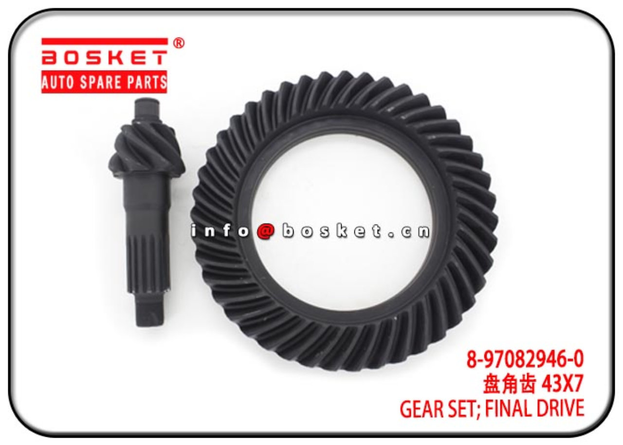 8-97082946-0 8970829460 Final Drive Gear Set Suitable for For ISUZU