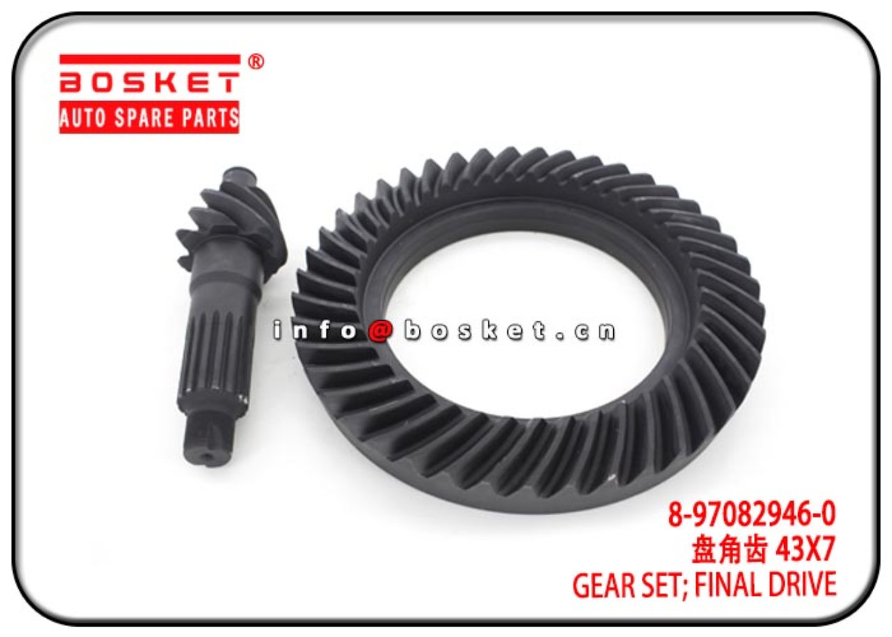 8-97082946-0 8970829460 Final Drive Gear Set Suitable for For ISUZU