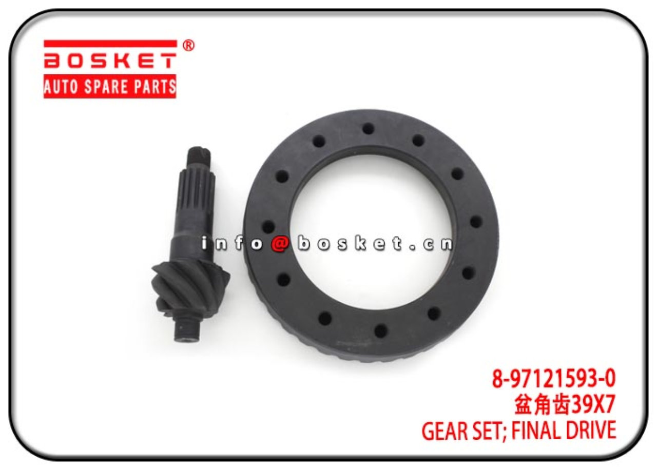 8-97121593-0 8971215930 Final Drive Gear Set Suitable for ISUZU