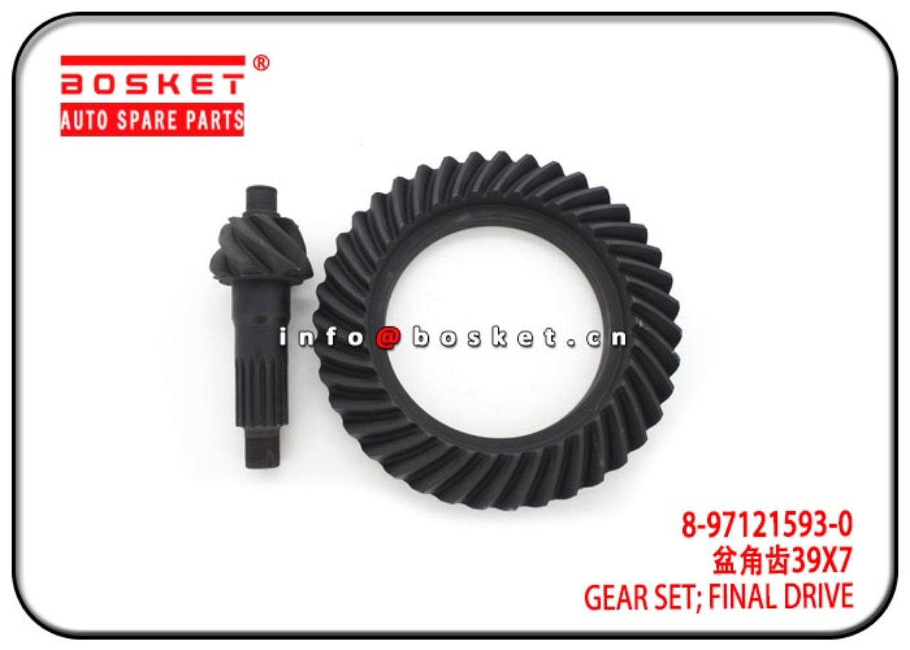 8-97121593-0 8971215930 Final Drive Gear Set Suitable for ISUZU