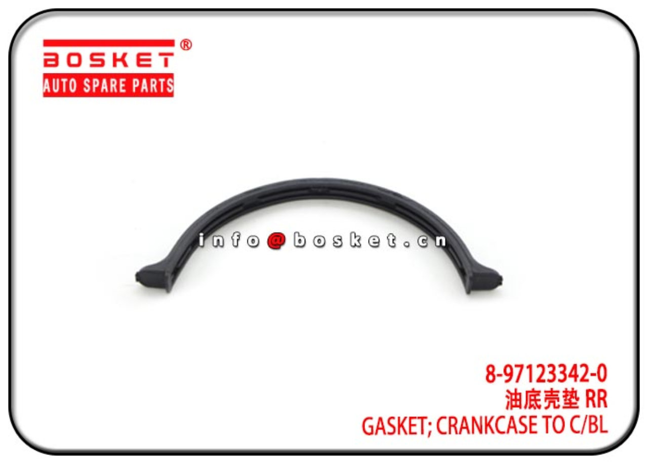 8-97123342-0 8971233420 Crankcase To Cylinder Block Gasket Suitable for  ISUZU 4JA1 TFR54 