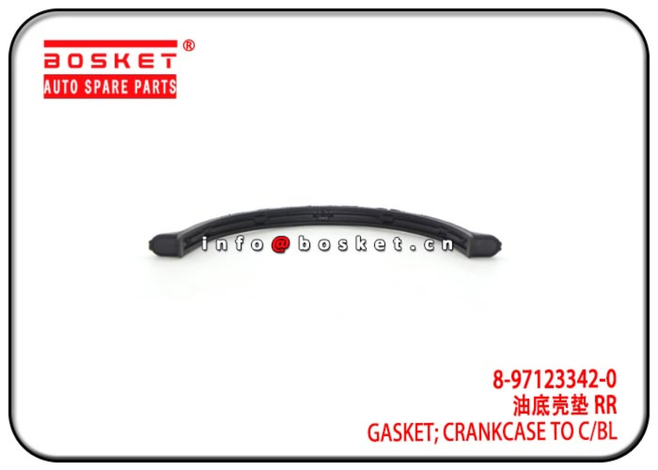 8-97123342-0 8971233420 Crankcase To Cylinder Block Gasket Suitable for  ISUZU 4JA1 TFR54 