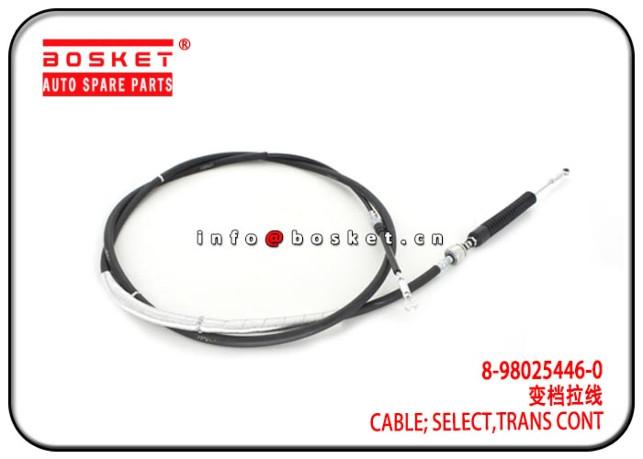  8-98025446-0 8980254460 Transmission Control Select Cable Suitable for  ISUZU ELF 400 500 600 BUS