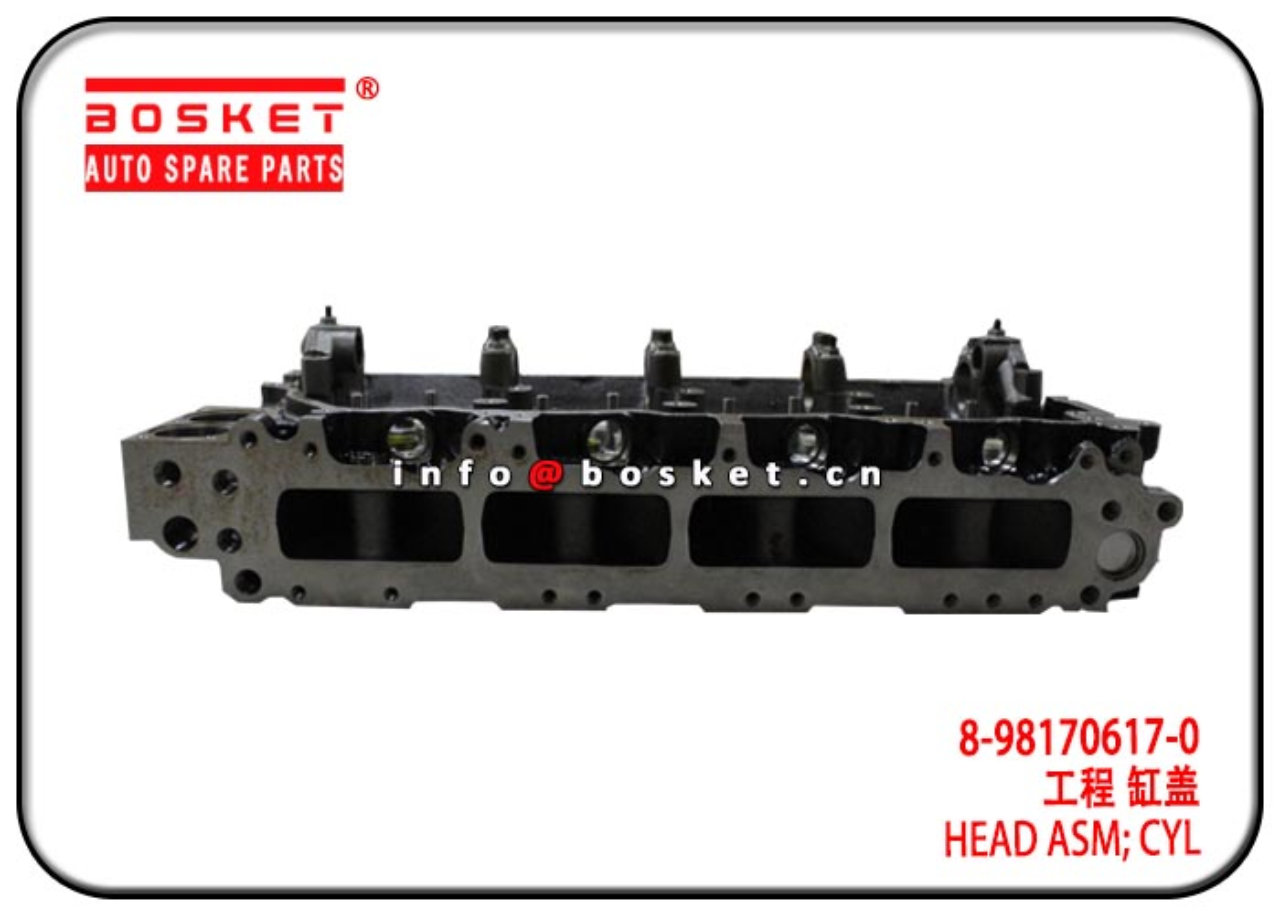 8-98170617-0 1003010-P301SH 8981706170 1003010P301SH Cylinder Head Assembly Suitable for ISUZU 4HK1T