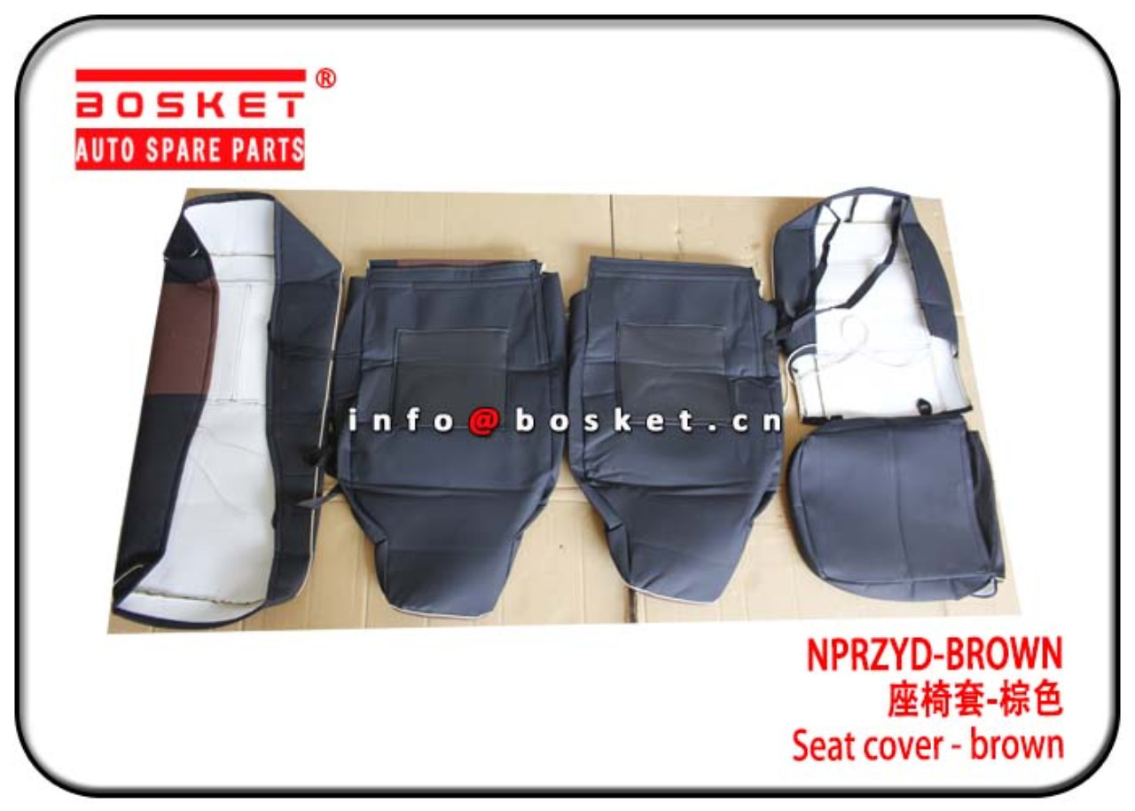 NPRZYD-BROWN Seat Cover -Brown Suitable for ISUZU NPR