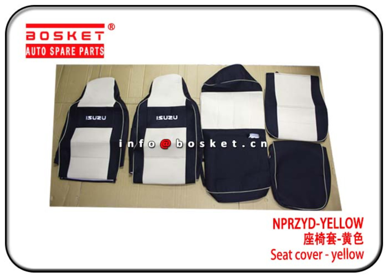  NPRZYD-YELLOW Seat Cover -Yellow Suitable for ISUZU NPR 