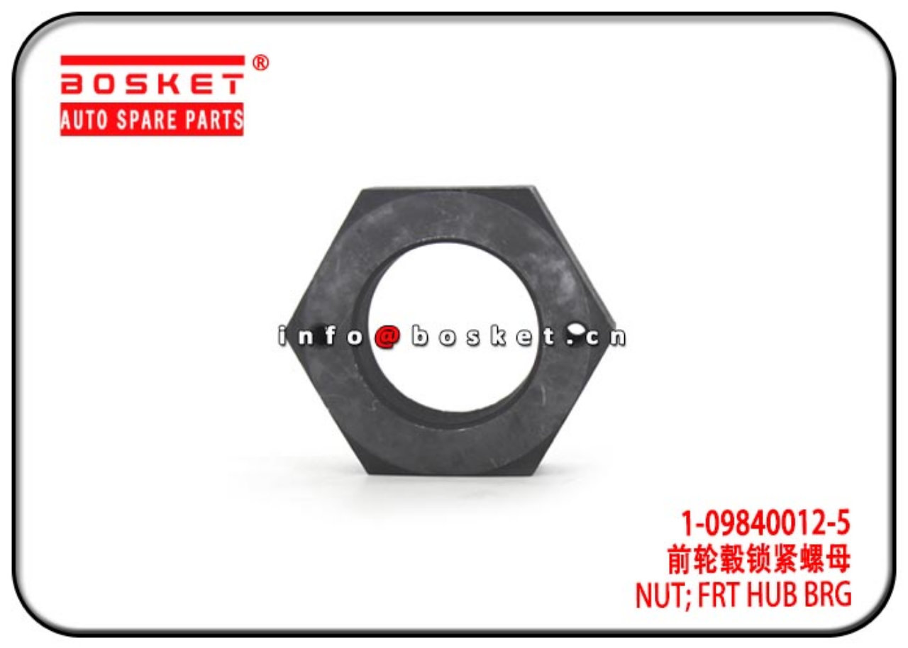 1-09840012-5 1098400125 Front Hub Bearing Nut Suitable For ISUZU 10PE1 CXZ81