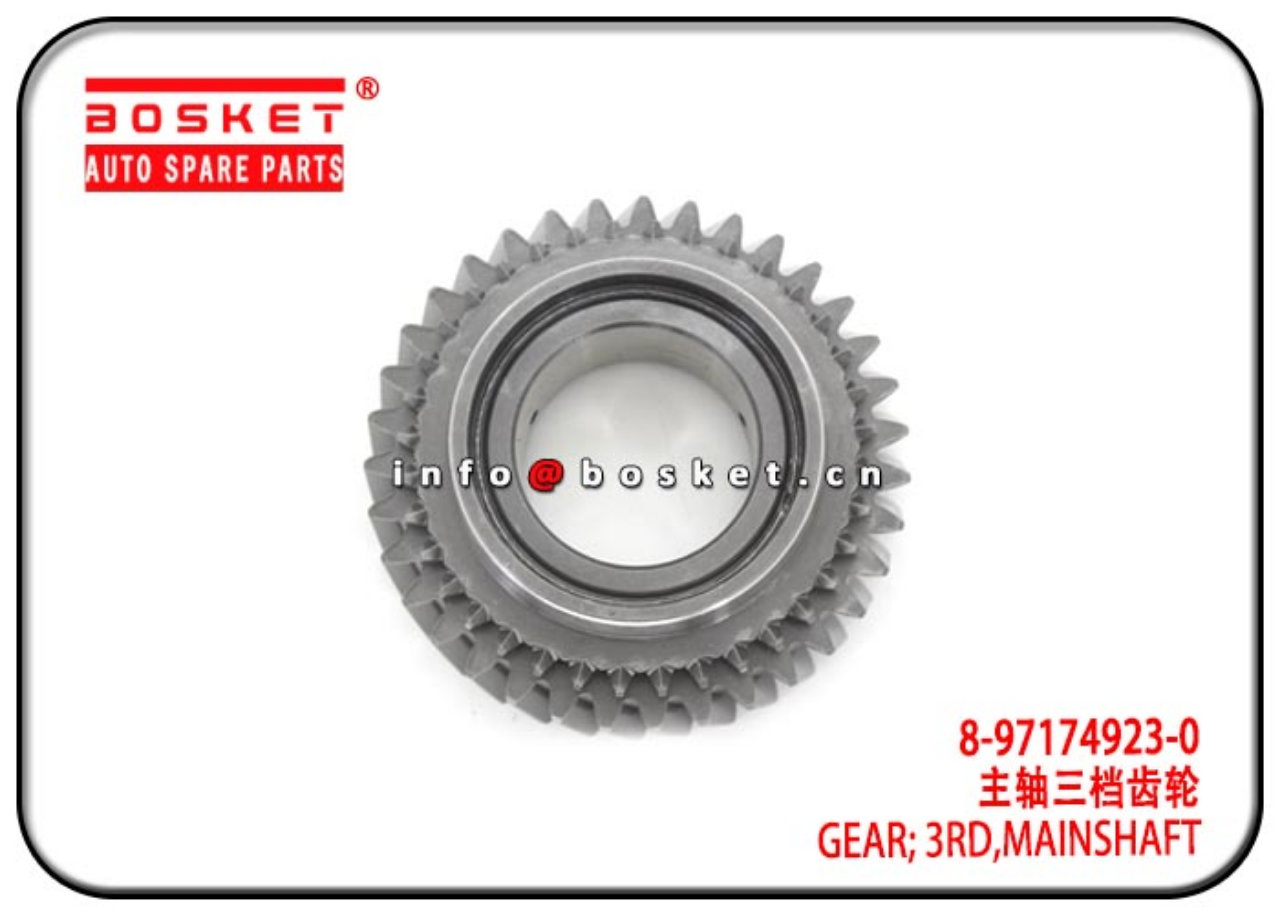 8-97174923-0 8971749230 Mainshaft Third Gear Suitable For ISUZU NKR NPR