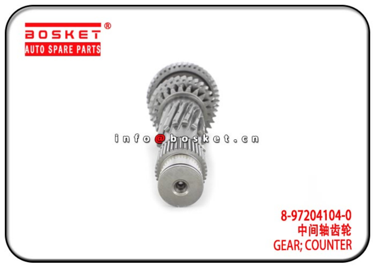 8-97204104-0 8972041040 Counter Gear Suitable For ISUZU4JB1T NKR55 