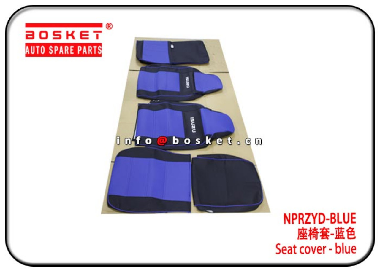 NPRZYD-BLUE Seat Cover -Blue Suitable For ISUZU NPR - OEM PARTS FOR ...