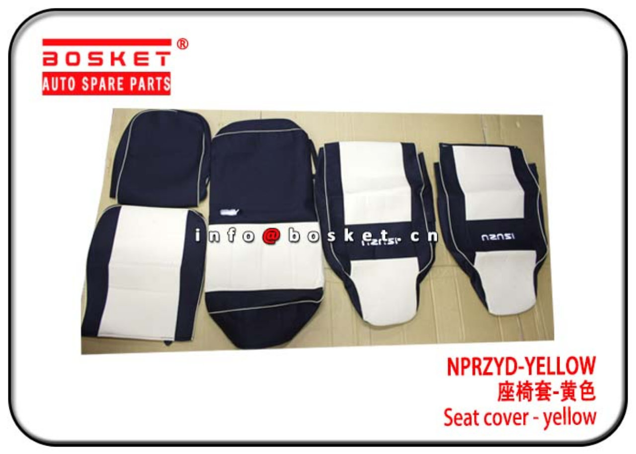 NPRZYD-YELLOW Seat Cover -Yellow Suitable For ISUZU NPR 