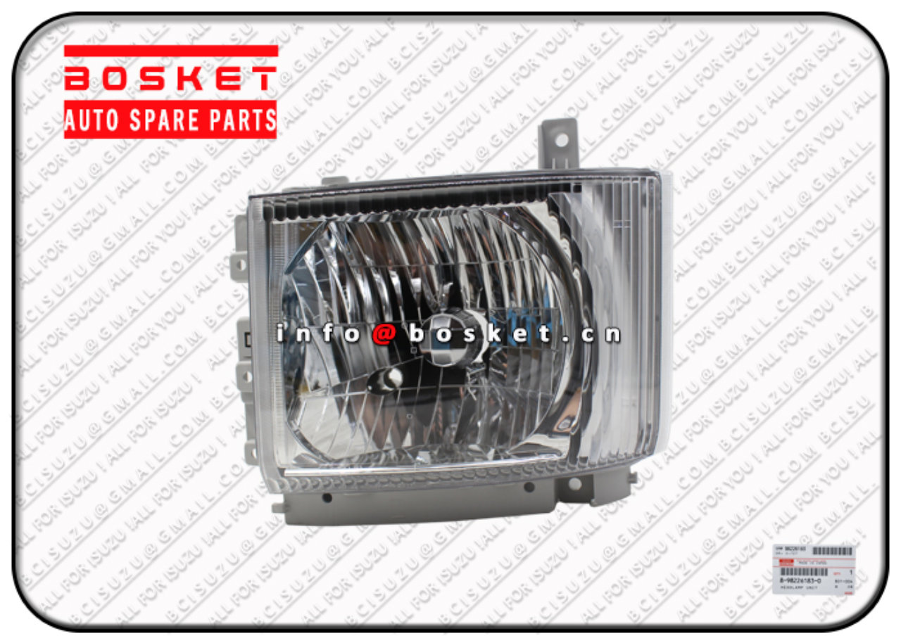 8982261830 8-98226183-0 8980514010 8-98051401-0 Headlamp Unit Suitable for ISUZU FCR