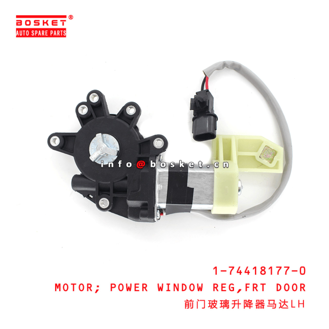 1-74418177-0 1744181770 Front Door Power Window Regulator Motor LH Suitable for ISUZU CXZ81K 10PE1 