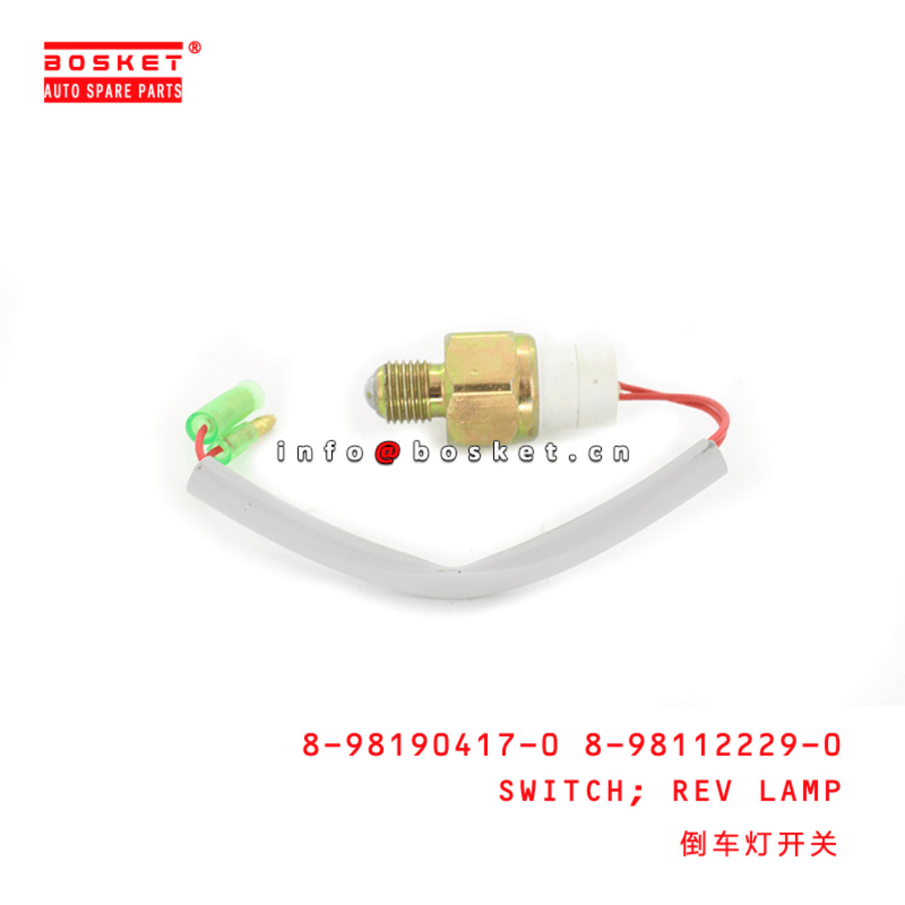 8-98190417-0 8-98112229-0 Reverse Lamp Switch 8981904170 8981122290 Suitable for ISUZU NKR 4JJ1 4JB1