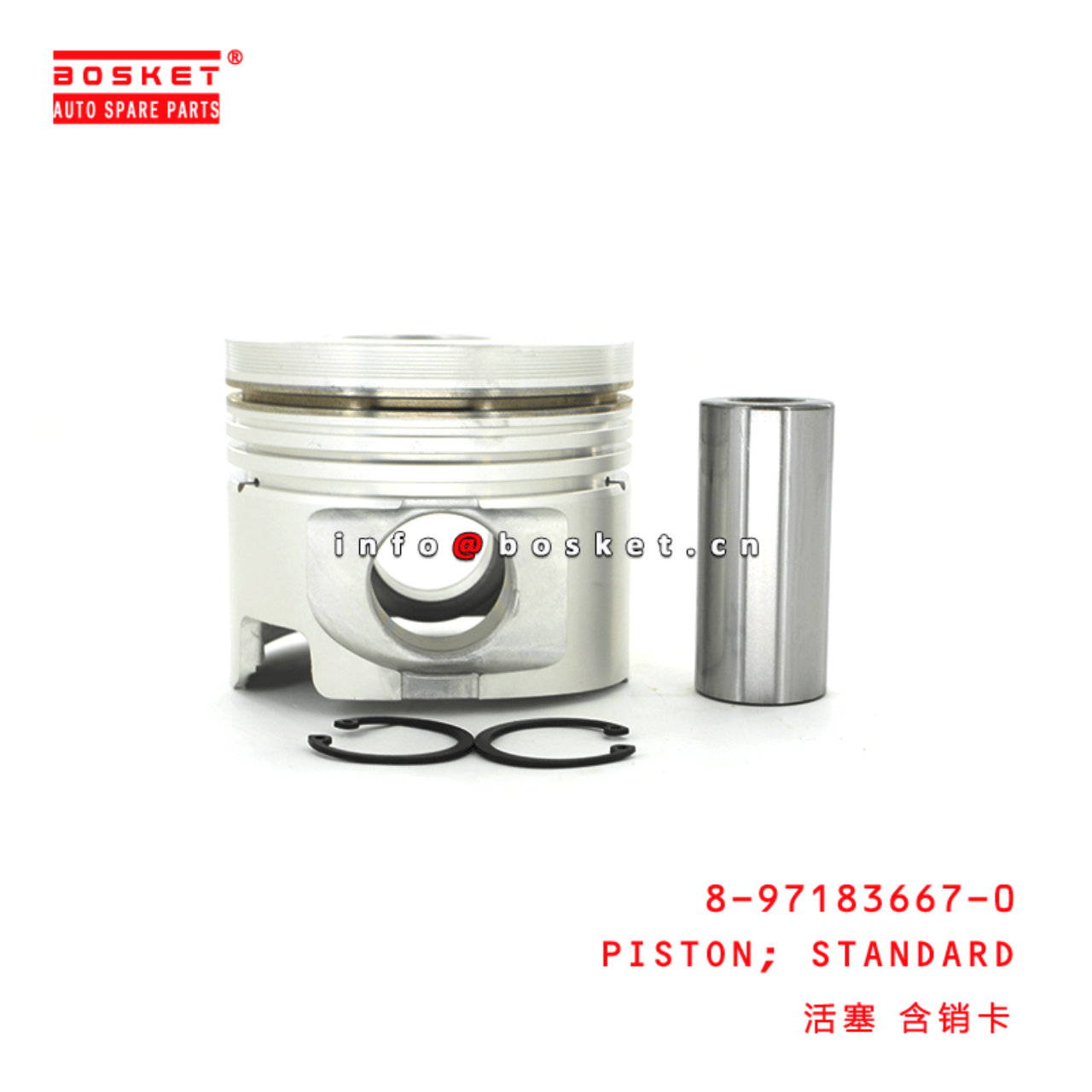 8-97183667-0 Standard Piston 8971836670 Suitable for ISUZU NPR 4HF1 