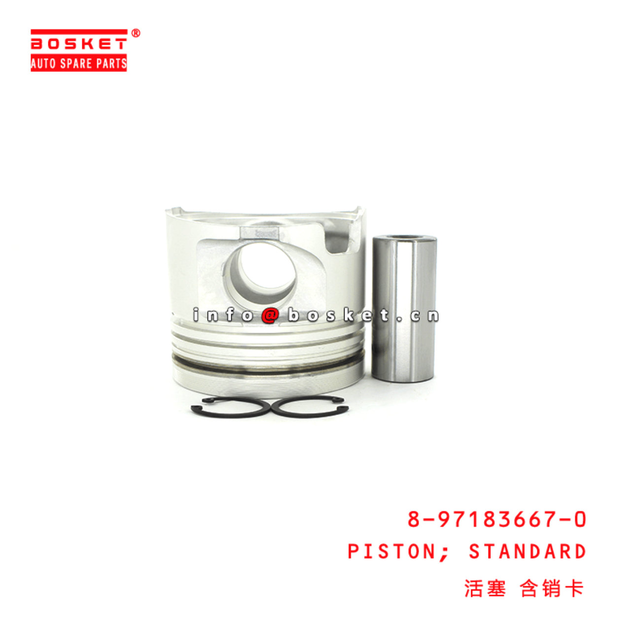 8-97183667-0 Standard Piston 8971836670 Suitable for ISUZU NPR 4HF1 