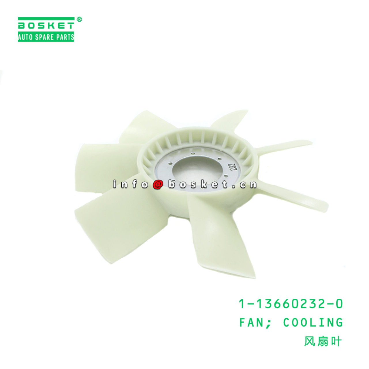 1-13660232-0 Cooling Fan 1136602320 Suitable for ISUZU FSR FTR 6HE1 