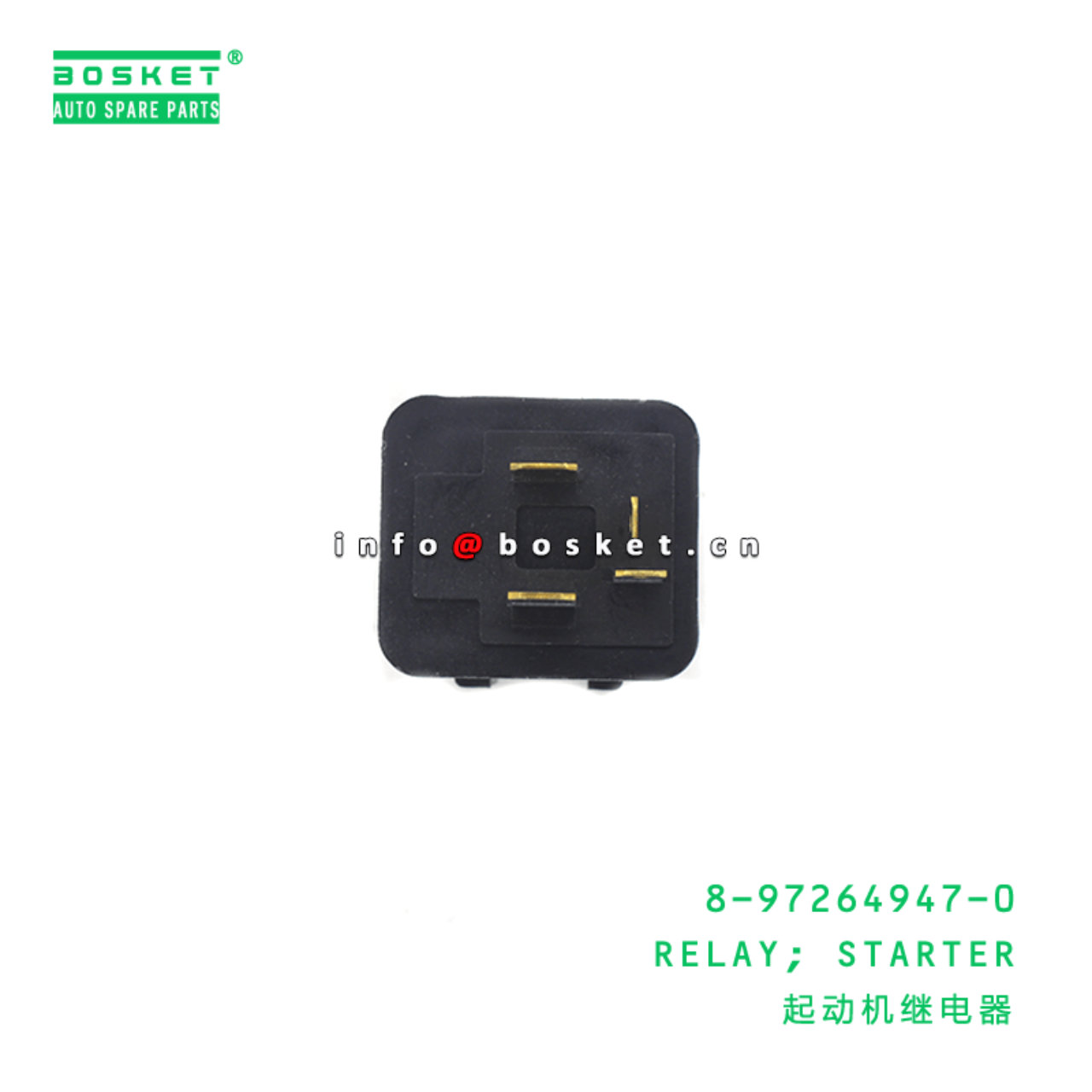  8-97264947-0 Starter Relay 8972649470 Suitable for ISUZU NQR75 4HK1