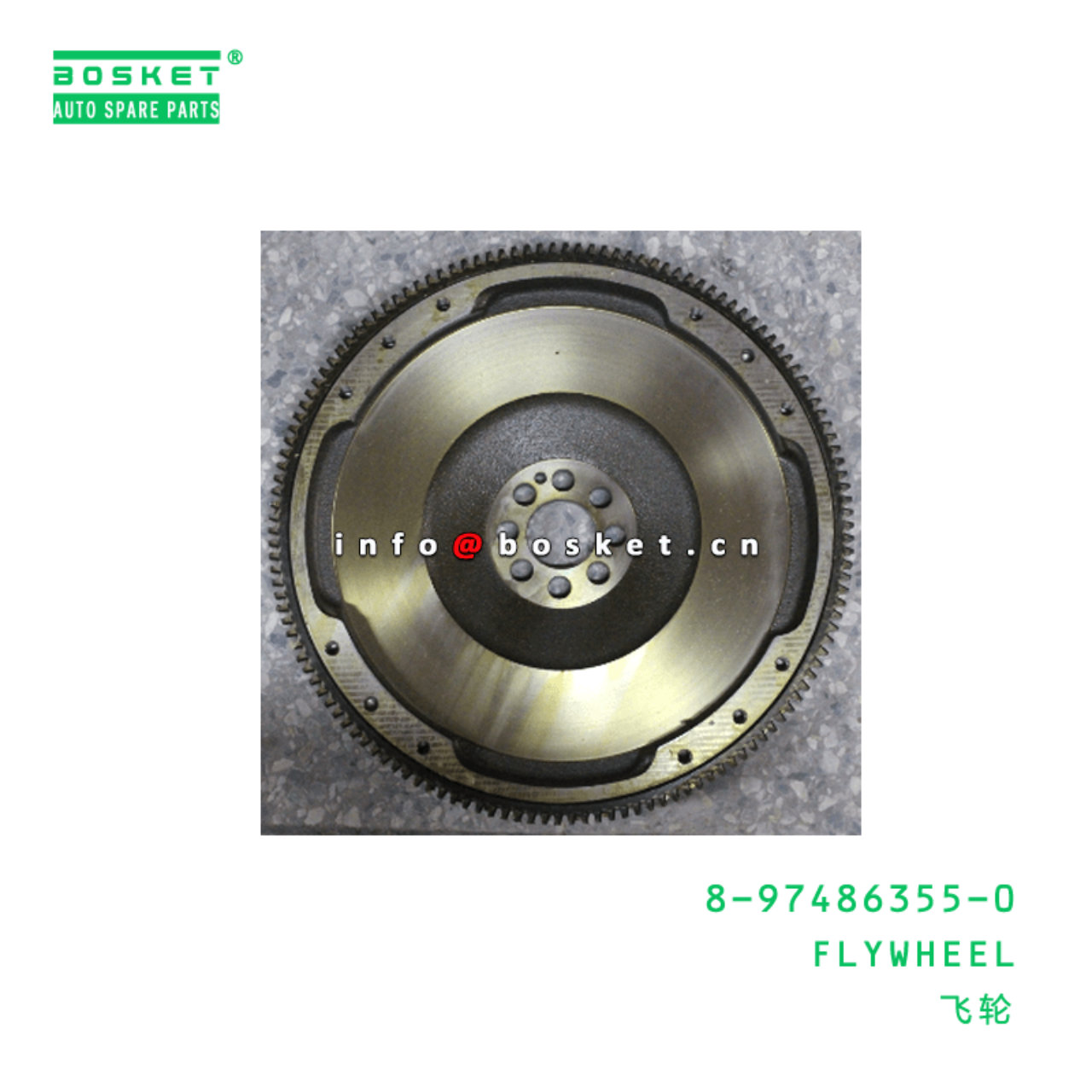 8-97486355-0 Flywheel 8974863550 Suitable for ISUZU NPR - For 
