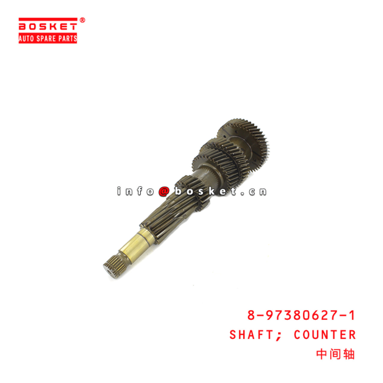 8-97380627-1 Counter Shaft 8973806271 Suitable for ISUZU MYY6S NPR75