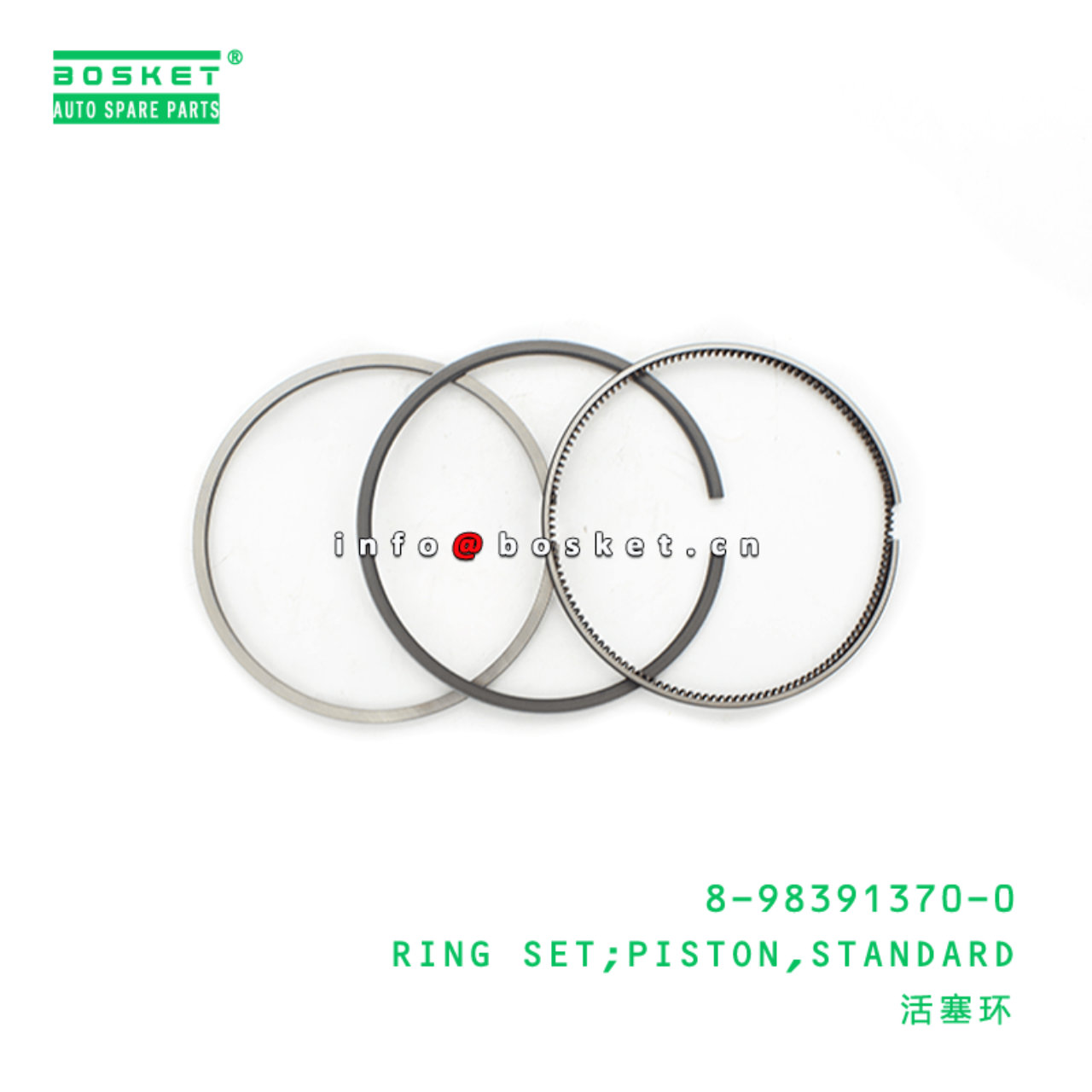 8-98391370-0 Standard Piston Ring Set 8983913700 Suitable for 