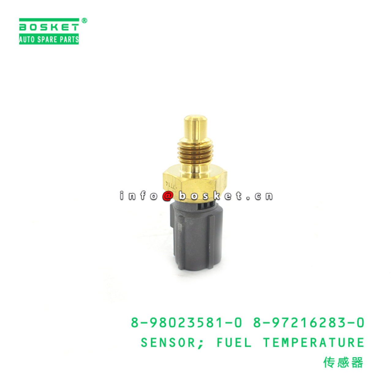 8-98023581-0 8-97216283-0 Fuel Temperature Sensor 8980235810 8972162830 Suitable for ISUZU FRR 4JJ1 