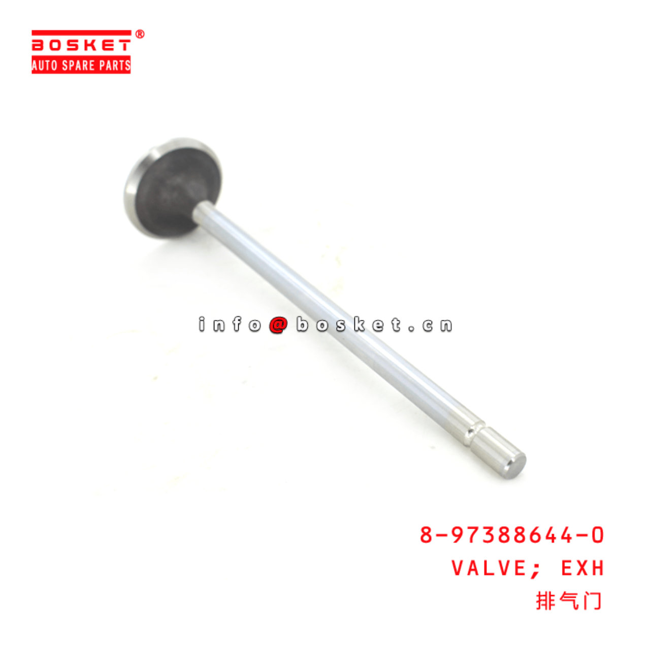  8-97388644-0 Exhaust Valve 8973886440 Suitable for ISUZU VC46