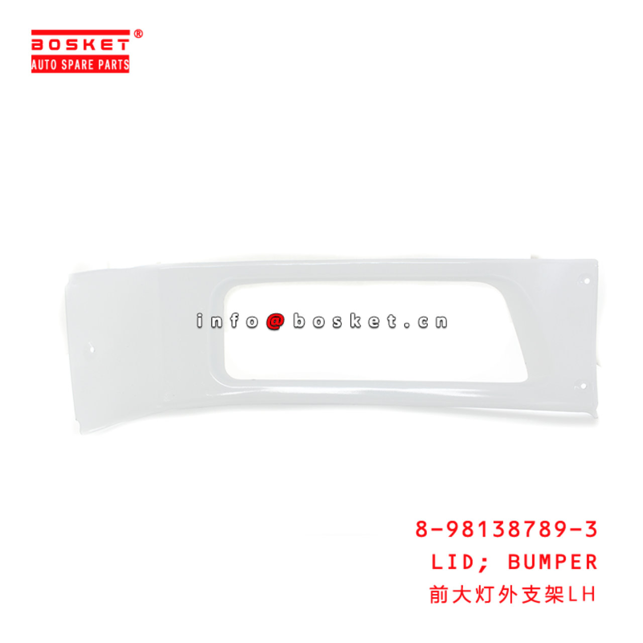 8-98138789-3 Bumper Lid 8981387893 Suitable for ISUZU CXZ