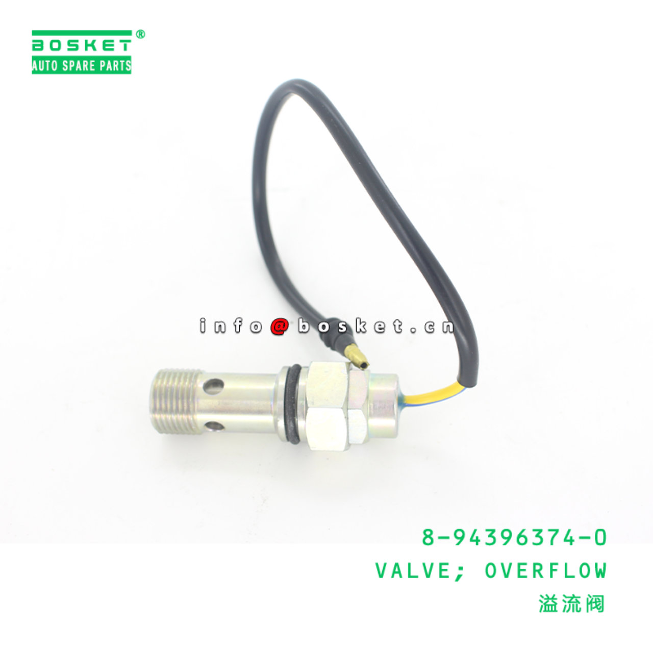 8-94396374-0 Overflow Valve 8943963740 Suitable for ISUZU FRR