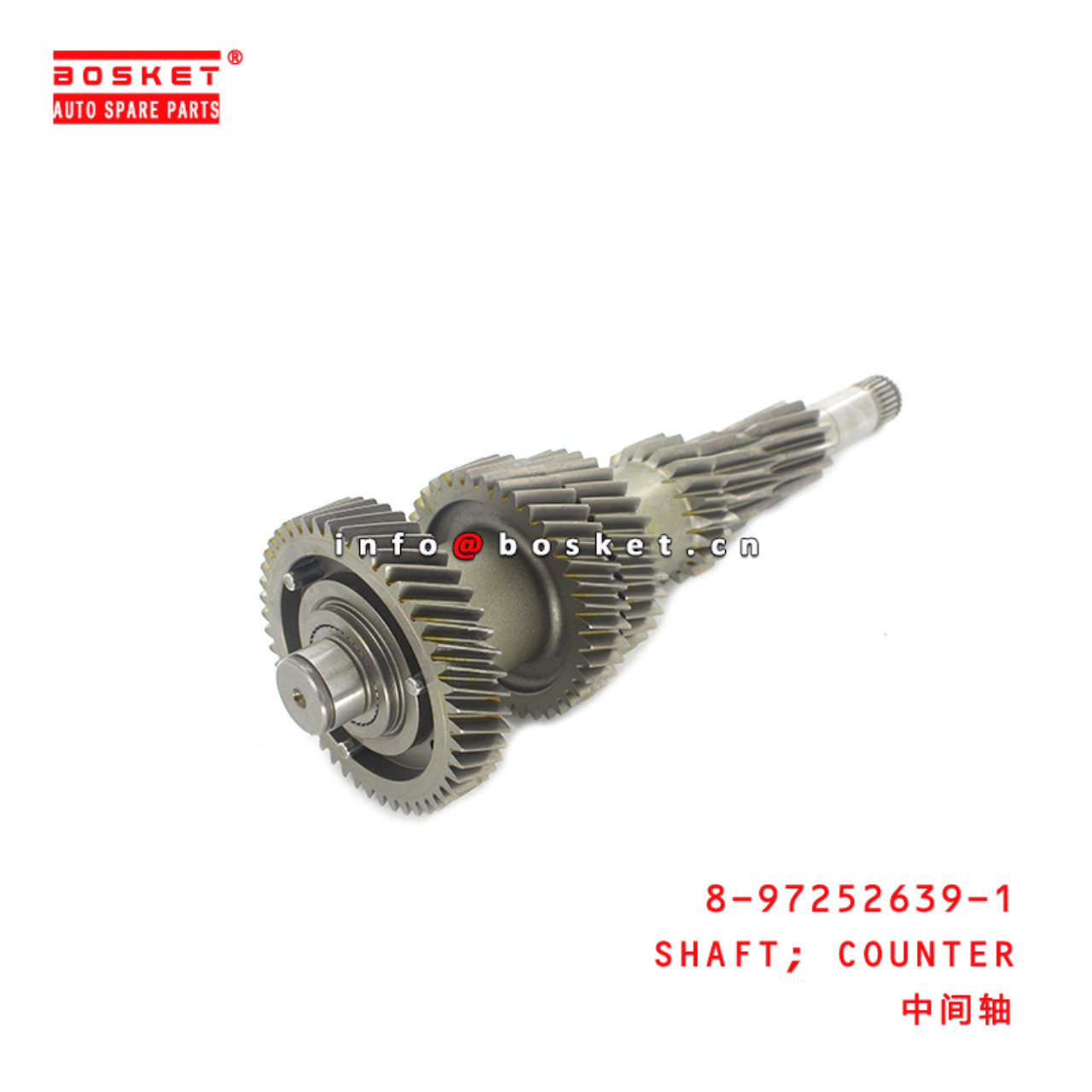 8-97252639-1 Counter Shaft 8972526391 Suitable for ISUZU NKR